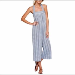 Seafolly Splendour Dobby Jumpsuit - Size XS
